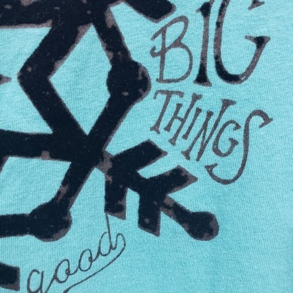 Life is good the little things are the big things snowflake woman's size medium - Picture 7 of 8